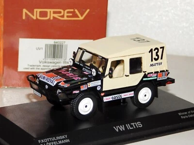 VOLKSWAGEN ILTIS #137 KOTTULINSKY WINNER PARIS DAKAR 1980 NOREV 840227 1/43 - Image 1 of 2