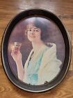 Vintage Coca-Cola Serving Tray With Flapper Girl 1987 Only $12.00 on eBay