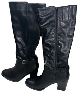 ❤️Size 9❤️Naturalizer Women's Joslynn Knee High Heeled Boot, Black - Picture 1 of 8