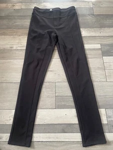 lovely ladies river island size 10 black thick leggings style of jeans L29 W27 - Picture 1 of 4