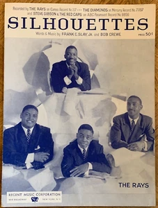 The Rays - "Silhouettes" - R&B Rock & Roll Sheet Music - Picture 1 of 1