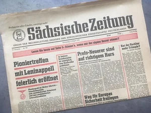 Sächsische Zeitung 06.08.1970 August DDR Geschenk 49. 50. 51. 52. Geburtstag - Bild 1 von 2