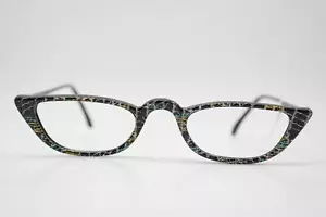 Vintage Brille Von Fürstenberg F 114 Mehrfarbig Schwarz Oval Brillengestell - Bild 1 von 6