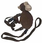 Goldbug Brown Monkey Toddler Safety Walking Harness Backpack With Reins