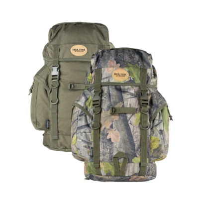 Jack Pyke Equipaje Mochilas Lona Bolsa de Día Senderismo Pesca Caminar Publicación Rápida