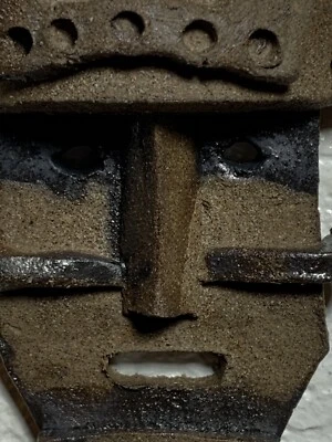 Zafa #9. Handmade Shaman Chakra Figure with natural gem stones crown. - Image 1 of 4