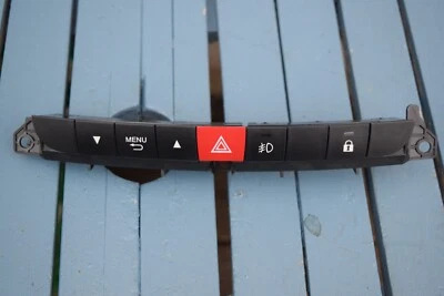 OEM 2014 2015 2016 FIAT 500L PELIGRO 4 VÍAS FARO ANTINIEBLA MENÚ BOTÓN INTERRUPTOR BLOQUEO ELÉCTRICO Foto 1 de 3