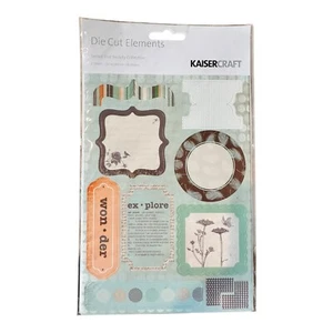 Kaiser Craft Die Cut Elements Secret Bird Society Collection DC323 - Picture 1 of 3