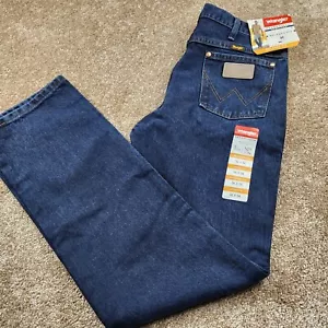 Wrangler 936DSD Herrenjeans 32 x 33 tatsächlich blau Relax Fit Stretch Patch neu mit Etikett - Bild 1 von 6