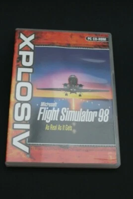 Flight Simulator 98 Xplosiv range PC Game Used - Image 1 of 3