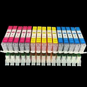 15x Patronen für Canon MX725 MX925 PIXMA MG7150 MG5655 MG6650 mit CHIP 00555 - Bild 1 von 1