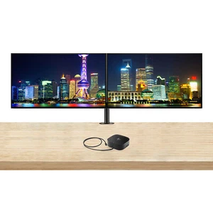 HP Z27q G5 Monitor, 2-Pack Bundle + Stand, USB-C Dock - Picture 1 of 6