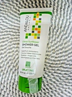 ANDALOU NATURALS~~GIRASOL CÍTRICO~ELEVANTE~GEL DE DUCHA 8,5 OZ 92 Foto 1 de 2