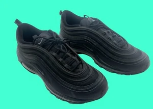 Nike Air Max 97 Triple Black Sneakers US 12 EU 46 Mens - Picture 1 of 10