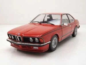 BMW 635 CSI E24 1984 rojo modelo 1:18 sólido - Imagen 1 de 10