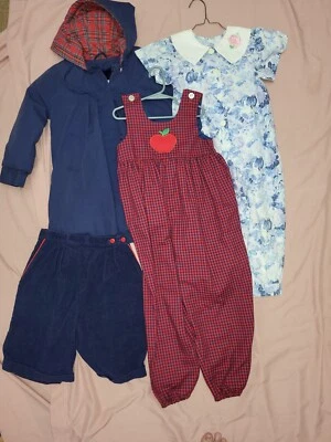 Lot 4 Kelly's Kids Longall Romper, London Fog Coat, Toffee Longall Romper, Short - Image 1 of 4