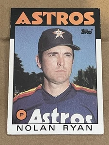 1986 TOPPS - NOLAN RYAN ASTROS #100 - Picture 1 of 2