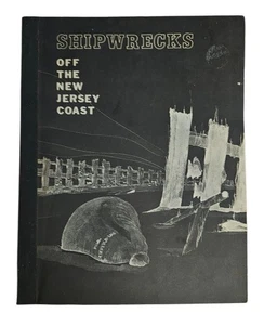Vintage Shipwrecks Off the New Jersey Coast Walter & Richard Krotee Book SIGNED - Picture 1 of 19