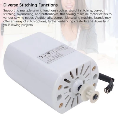 .+Electric Servo Motor Sewing Machine Motor 70W Speed Control For Home - Image 1 of 4