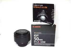 OBIETTIVO CANON EF 50MM F1.2 L USM - Foto 1 di 6