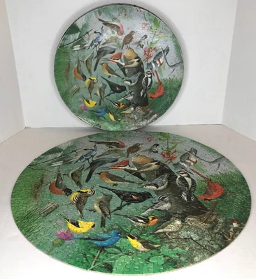 Vtg 1972 Springbok Jigsaw Puzzle Familiar Birds 500pc Complete By William Dilger - Image 1 of 4