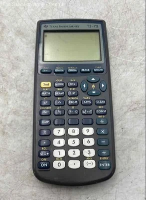 Texas Instruments TI-73 Black LCD Display Handheld Graphing Calculator - Image 1 of 4