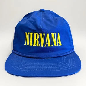 Nirvana Unisex Blue Rope Baseball Adjustable Snapback Trucker Hat Baseball Cap - Picture 1 of 7
