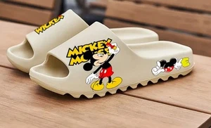 Disney Mickey Mouse Cartoon Slip-On Slipper EVA Material Non-Slip Sole - Picture 1 of 7