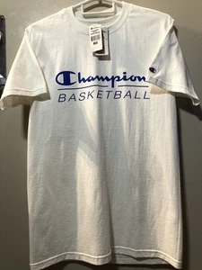Camiseta de baloncesto Champion vintage años 90 mediana nueva con etiquetas práctica gráfica NBA - Imagen 1 de 10