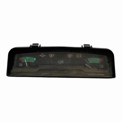 John Deere 425 445 455 Instrument Cluster Dash Gauge Gas Fuel Temp AM115468 OEM - Image 1 of 4