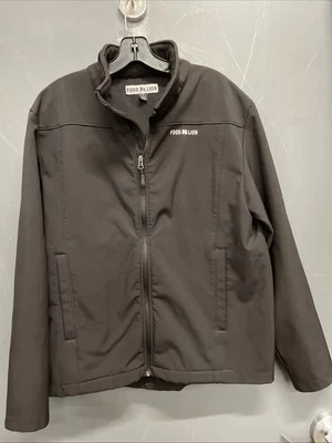 Food Lion Employee Full Zip Jacket Uniform Size Medium Freezer Coat Fleece Lined - Image 1 of 4