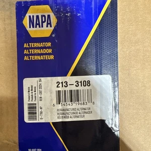 Alternador NAPA Remanufacturado - Estándar 130 A 213-3108 - Imagen 1 de 1