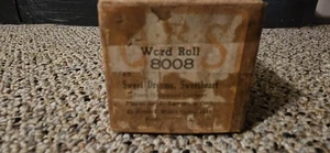 Rollo de piano QRS 8008 Sweet Dreams Sweetheart interpretado por J Lawrence Cook  - Imagen 1 de 3