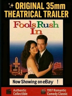 35mm Movie Trailer – Fools Rush In (1997) – Matthew Perry & Salma Hayek [Scope] - Image 1 of 2