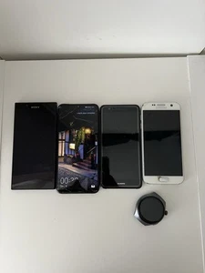 Smartphone Handy.- Konvolut Sony xperia.- Huawei.- Samsung - Zdjęcie 1 z 3