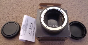 YKEASU EF-EOS R MOUNT ADAPTER FOR CANON EF/EF-S OPEN BOX - Picture 1 of 4