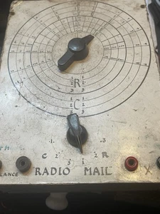 Vintage Homemade Radio 1950 16c21.5x8cm - Picture 1 of 14