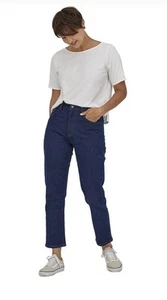 Patagonia Jeans Women's 28 Straight Leg Dark Wash Denim  100% Cotton NWT $119 - Picture 1 of 12