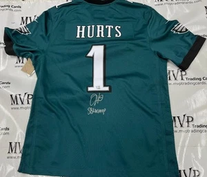 Fanatics Authentic Jalen Hurts Autogramm Eagles Trikot mit SB MVP Aufschrift! - Bild 1 von 3
