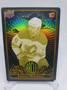 UD 2024-25 Extended Series Gold Oracle Jonathan Huberdeau - Picture 1 of 2