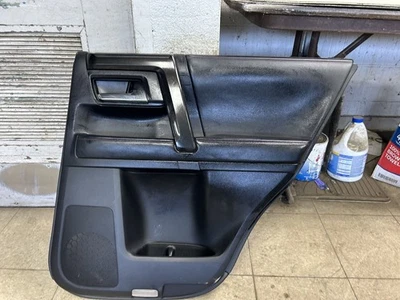 2021 TOYOTA 4 RUNNER Passenger Right Side Rear Interior Trim Panel Black OEM - Image 1 of 4