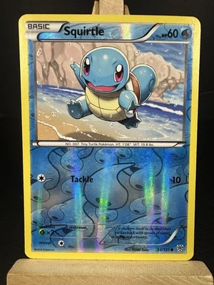 Squirtle 24/135 Reverse Holo Plasma Storm Pokémon Card LP+ Pokemon - Image 1 of 4