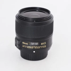 [Good] Nikon AF-S NIKKOR 35mm f/1.8G ED Aspherical Full Frame Lens #12703 - Picture 1 of 9
