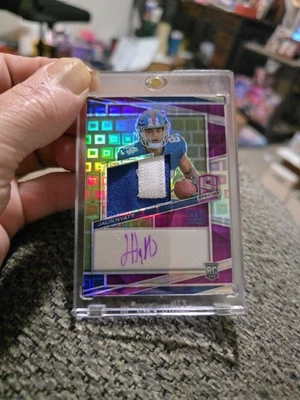 Jalin Hyatt 2023 Panini Spectra Purple Pandora RPA 24/30 NY Giants #215 Rare💥💥 - Image 1 of 3