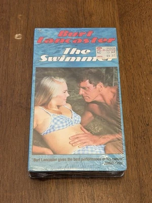 The Swimmer VHS 1988 1968 GoodTimes Sealed Burt Lancaster Brand New Rare HTF Foto 1 de 4