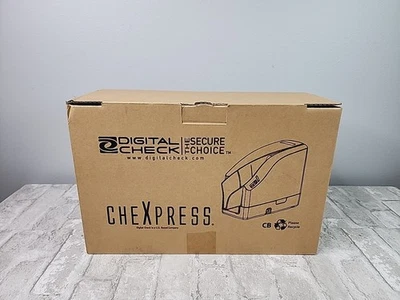 Digital Check CheXpress CX30 Check Scanner (152000-02) Open Box New - Image 1 of 4