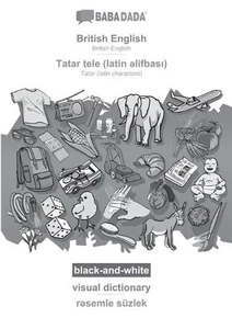 British English - Tatar (latin characters) (in latin script), visual dictionary, - Picture 1 of 1
