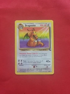 Pokemon: Dragonite #19/62 Fossil Non-Holo 1999 Vintage WOTC - HP - I33 - Picture 1 of 24