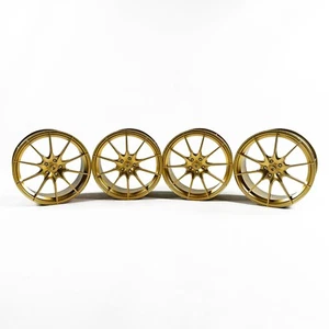 Custom 4 pcs Golden painted rims wheels hubs 5428 for LEGO 42172 42143 - Picture 1 of 1