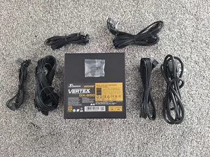 Seasonic VERTEX GX-850 80 Plus Gold 850w Modular PSU. Ex. Cond. No Reserve. - Afbeelding 1 van 7